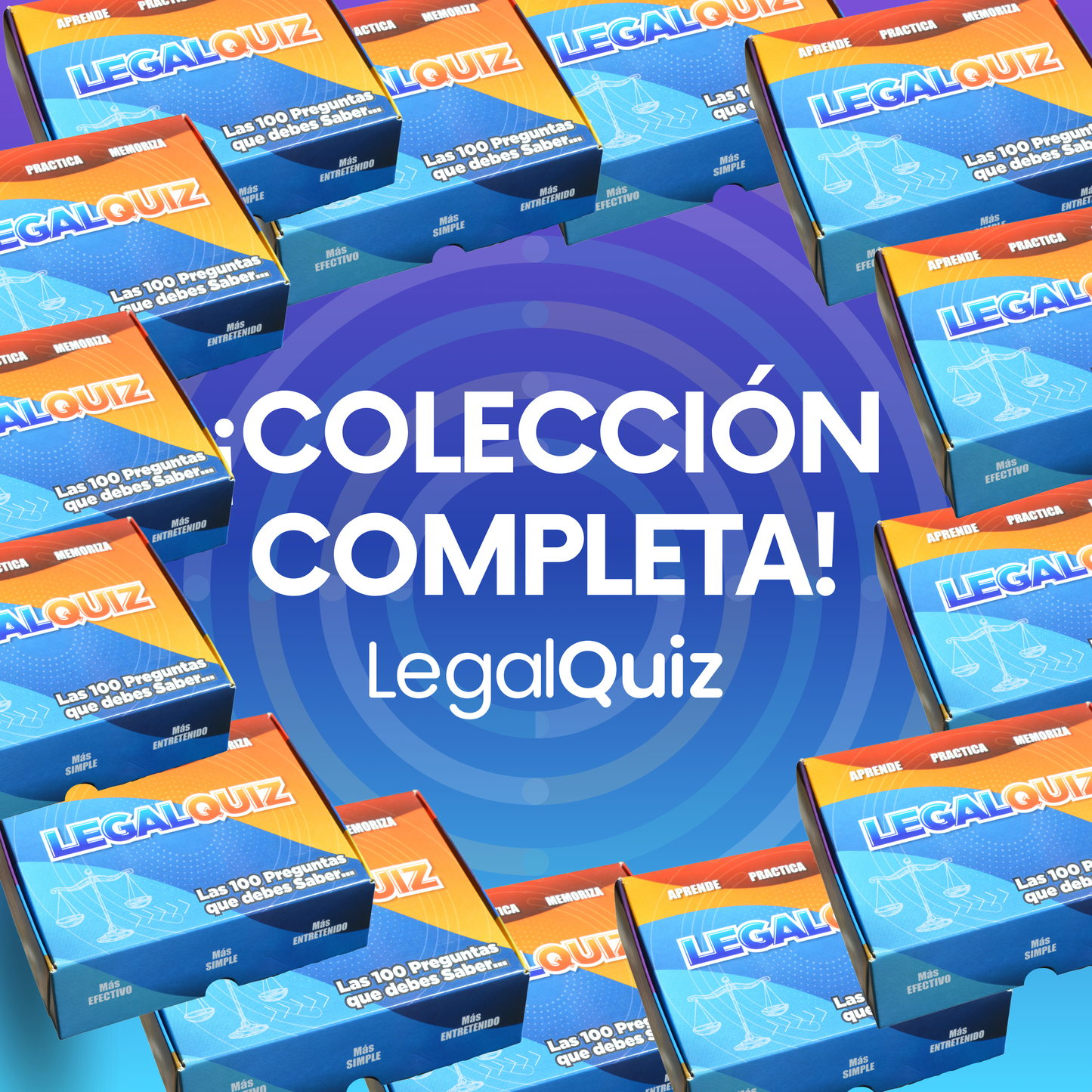 ¡COLECCIÓN COMPLETA LEGAL QUIZ!