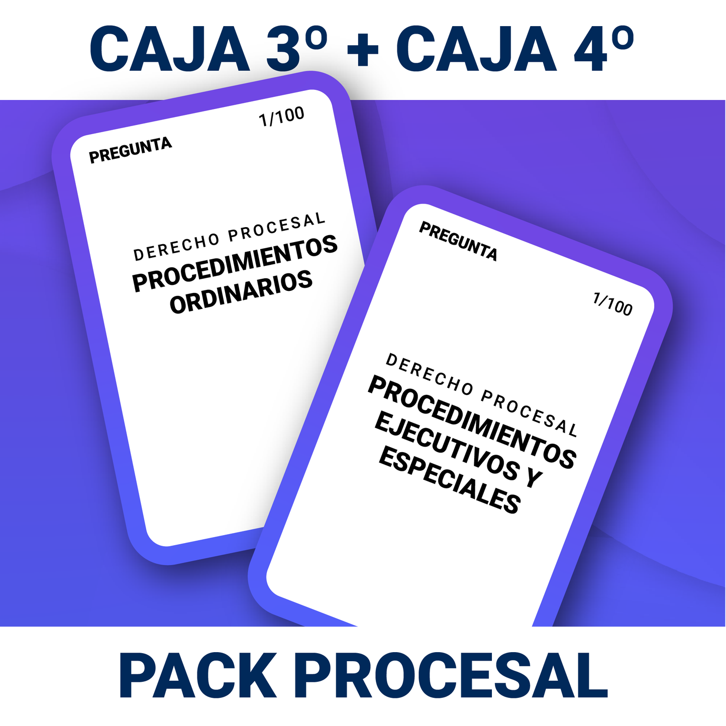 PACK JUICIO ORDINARIO + EJECUTIVO + ESPECIALES