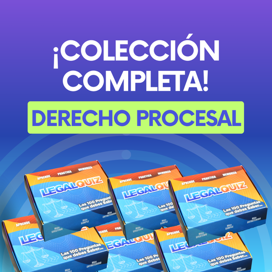 COLECCIÓN COMPLETA DERECHO PROCESAL