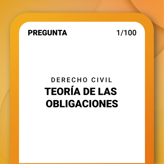 Caja Derecho Civil Teoría de las obligaciones