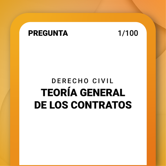 Caja Derecho Civil Teoría general de los contratos
