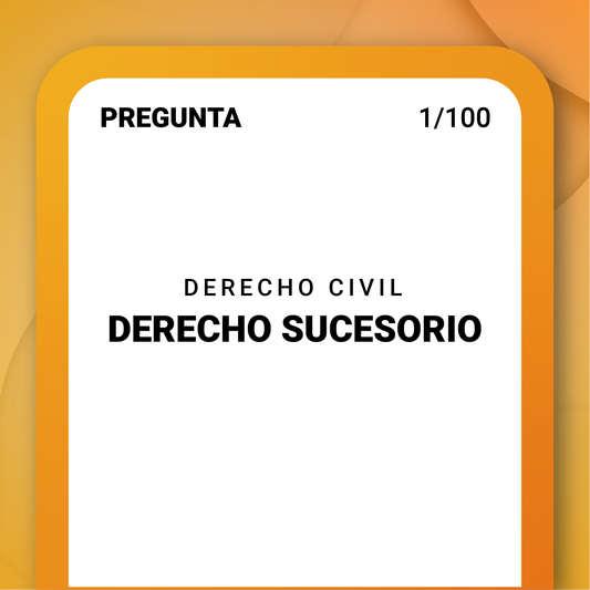 Caja de Derecho Civil Derecho Sucesorio
