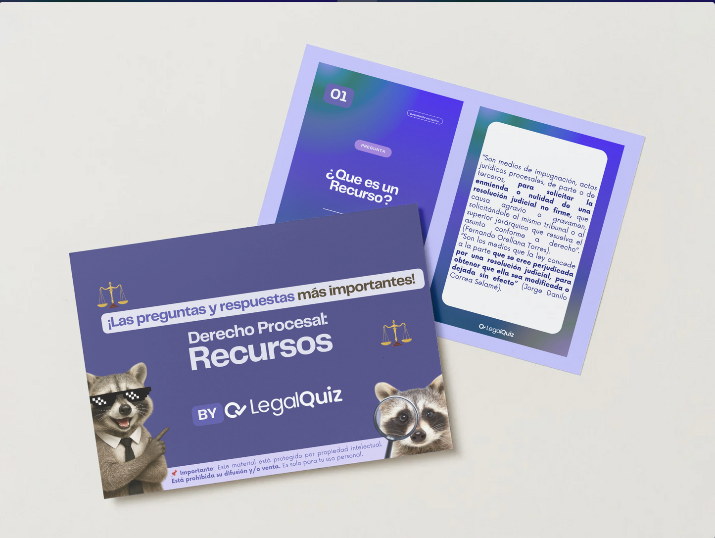 PDF 🚀Derecho Procesal: Recursos🚀
