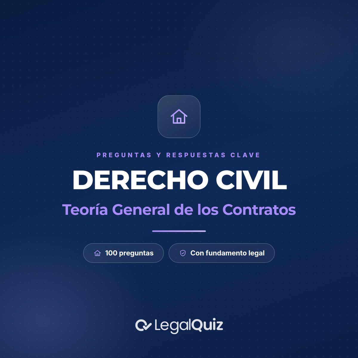 ⚡️ PDF CIVIL | Teoría General de los Contratos