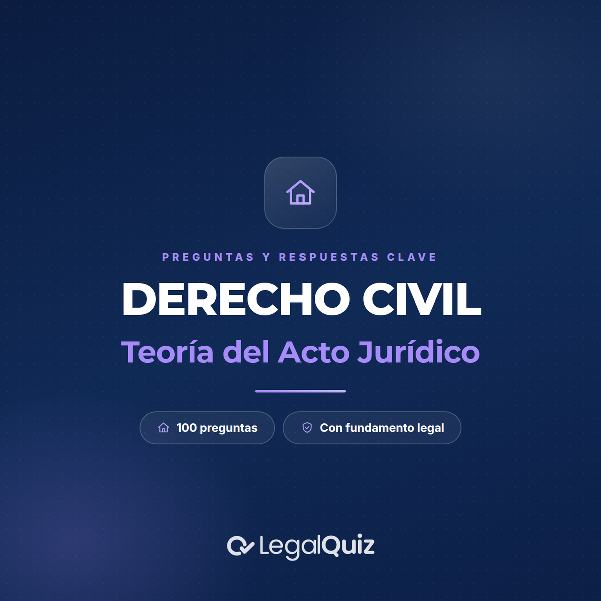 ⚡️ PDF CIVIL | Teoría del acto jurídico