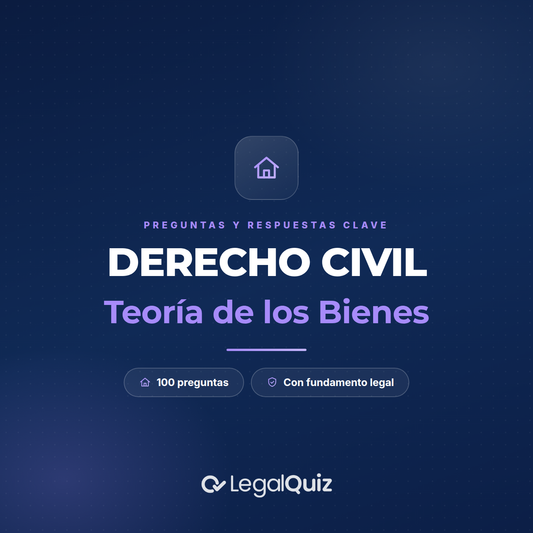 ⚡️ PDF CIVIL | Teoría de los Bienes