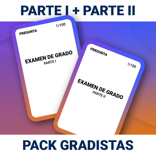 PACK EXAMEN DE GRADO