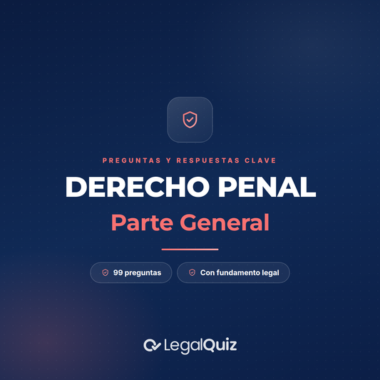 👩‍⚖️ PDF PENAL | Parte General