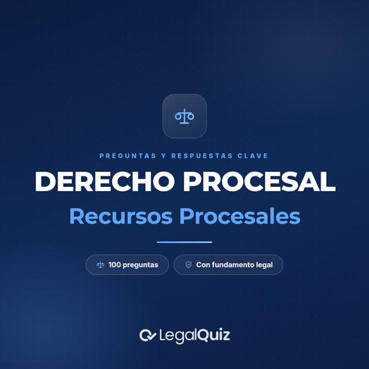⚖️ PDF PROCESAL |  Recursos Procesales