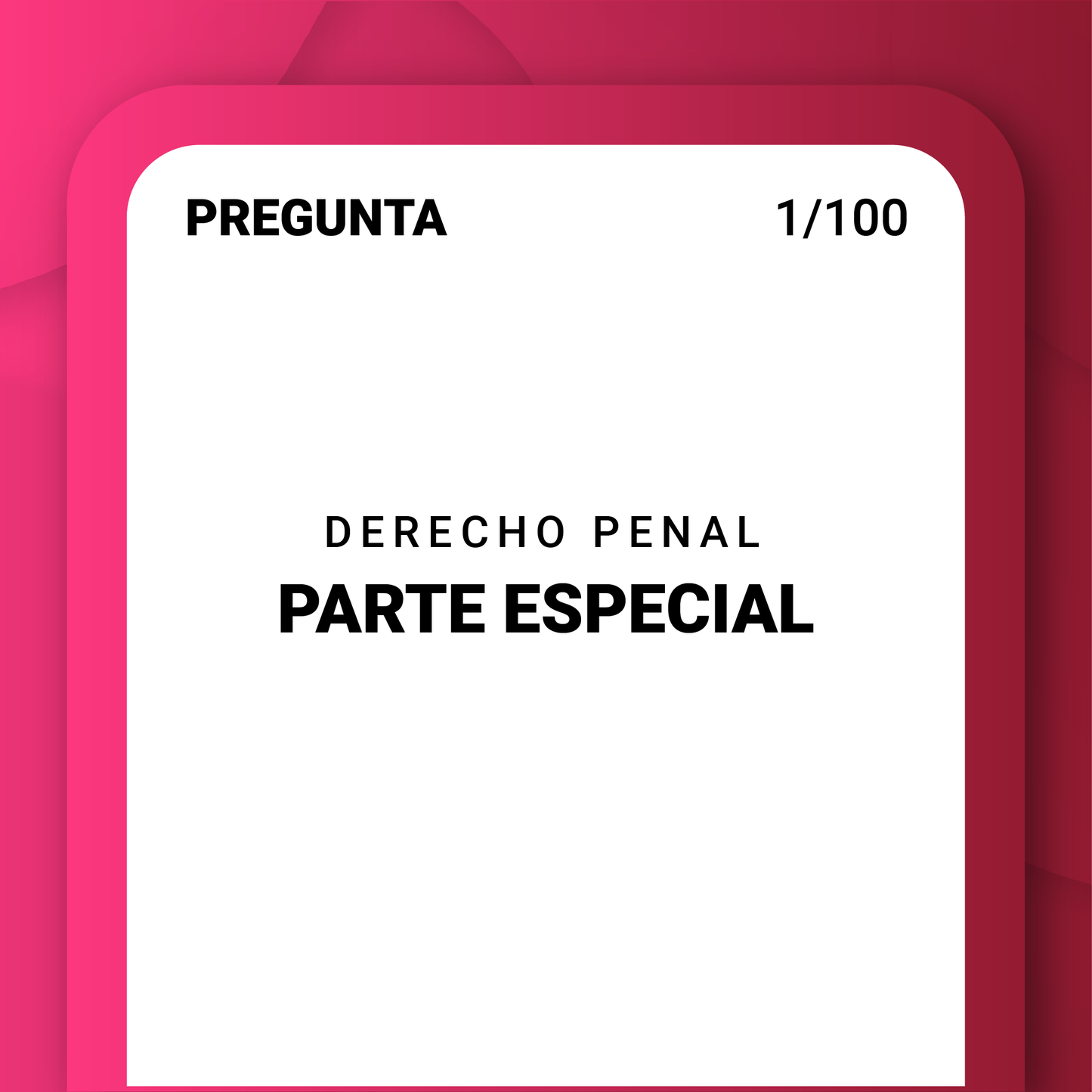 Derecho Penal Parte Especial (solo App)