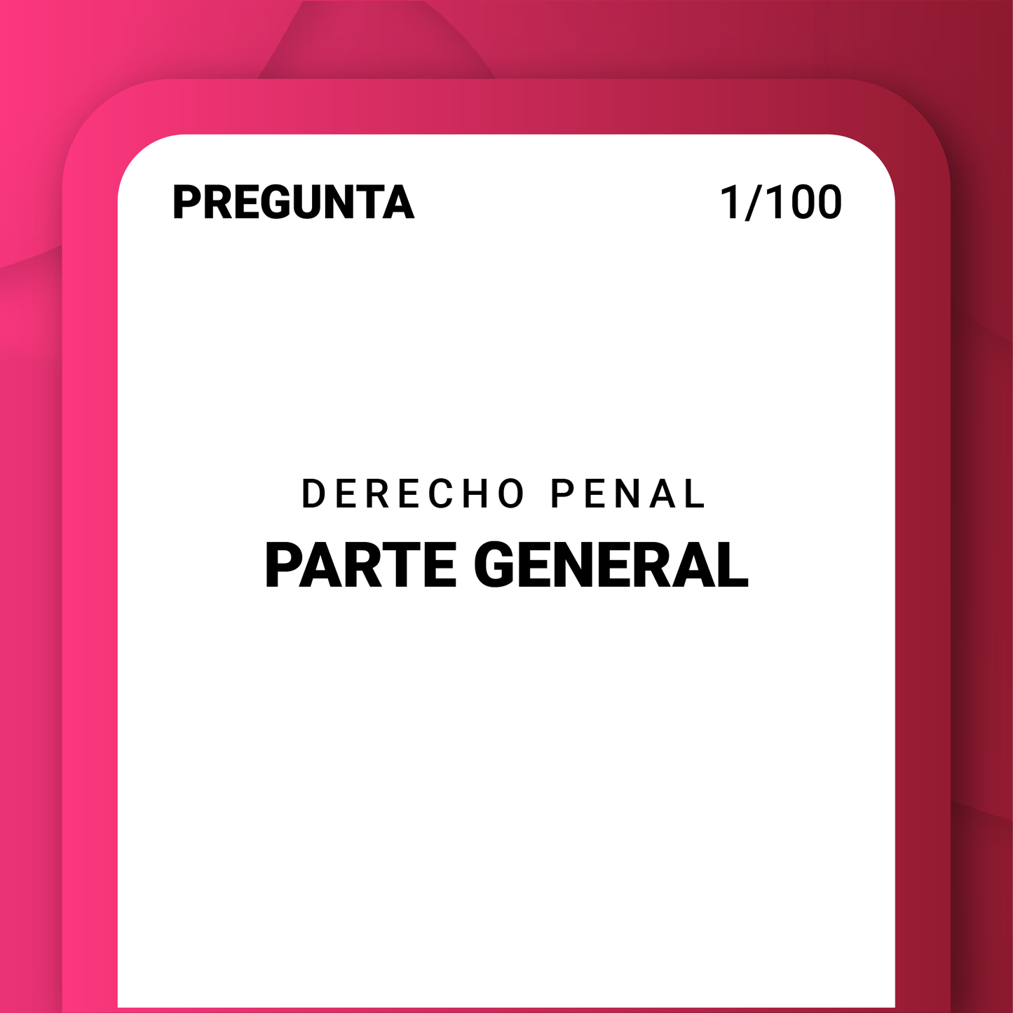 Derecho Penal Parte General (solo App)