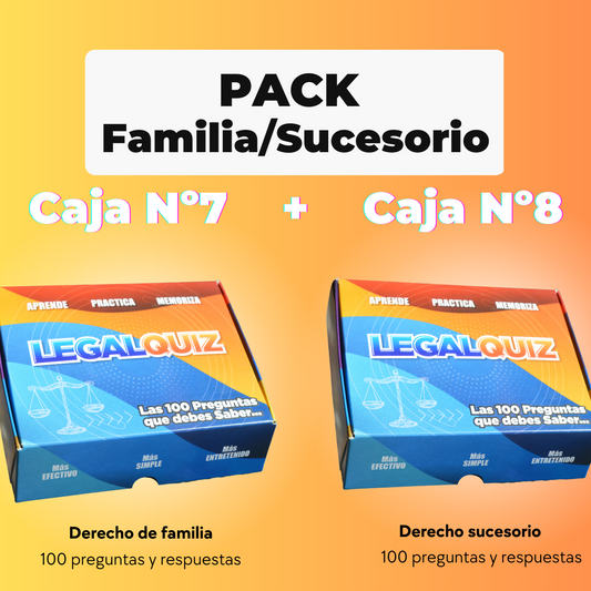 PACK FAMILIA + SUCESORIO