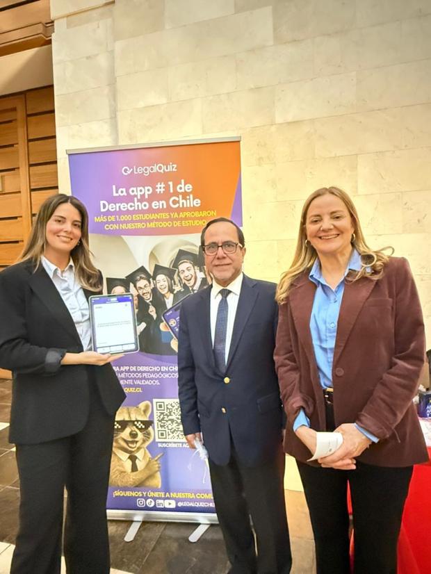 Presentación de Legal Quiz en una facultad de Derecho